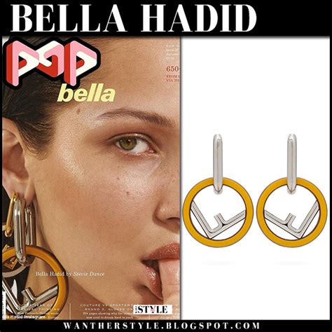 fendi earrings celebrity